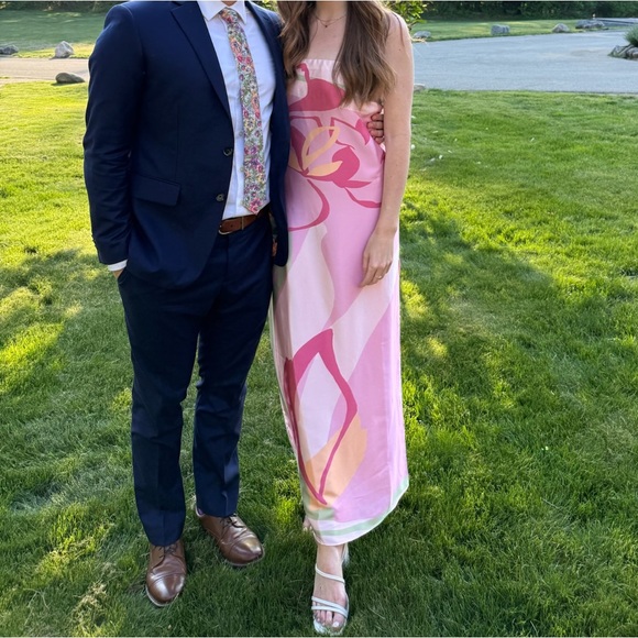 Abercrombie Julia Strapless Slip Maxi Dress - Picture 2 of 2